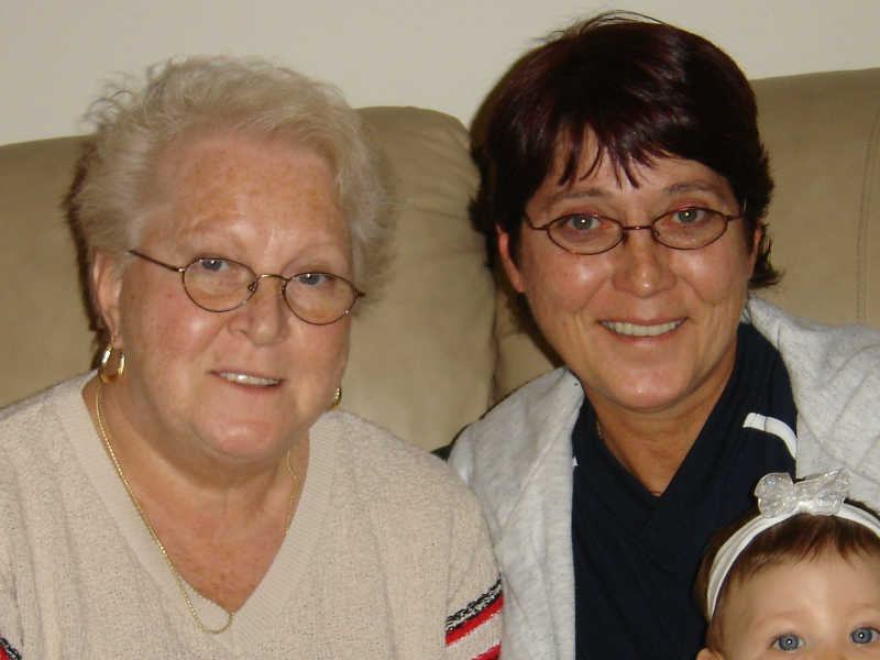 Roberta with her Mother and Granddaughter